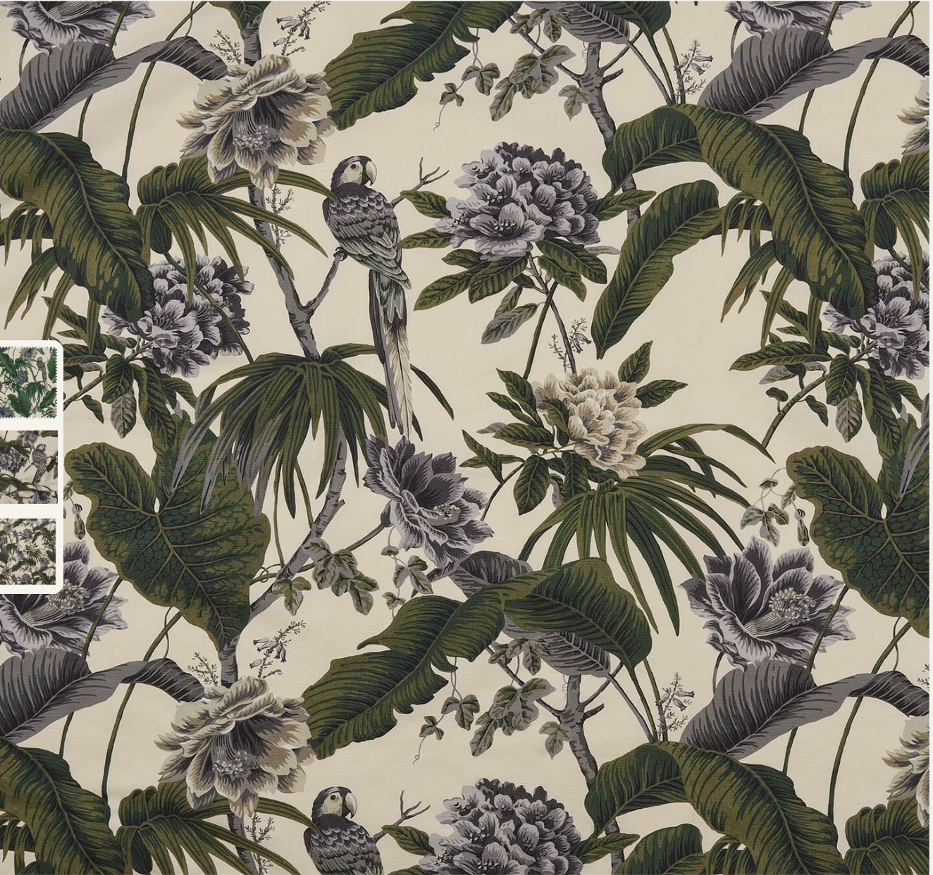 House of Hackney “Paradisa” Cotton-Linen with Statement Ruffle Edge