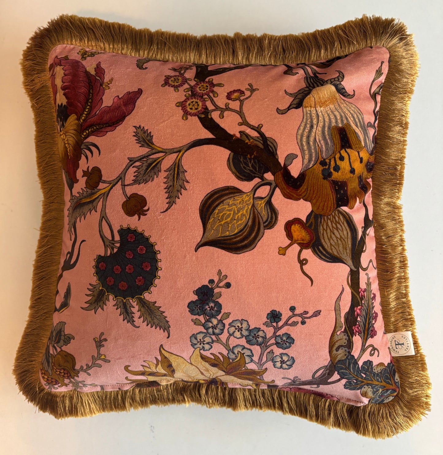 House of Hackney “Artemis” Cotton Velvet with Vintage Gold Brush Trim